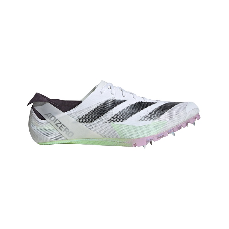 Adizero Finesse Spiked Shoes|FTWR WHITE/CORE BLACK/GREEN SPARK|UK8|UK9|UK9.5|UK10
