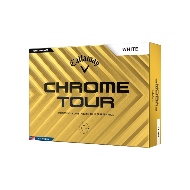 Chrome Tour 24 Golf Balls|White|Dozen