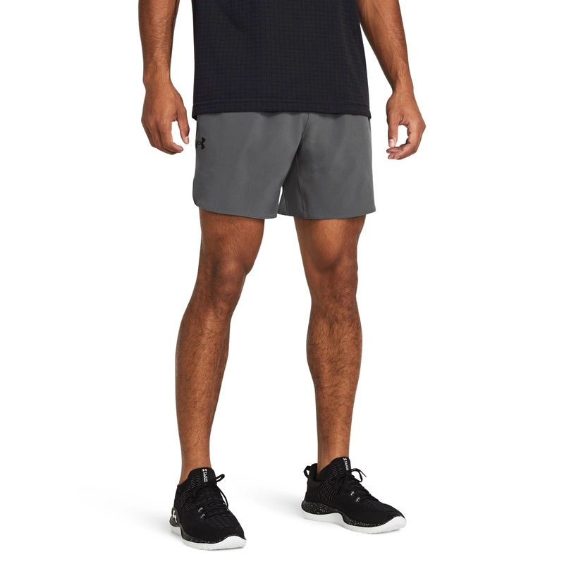UA Peak Woven Shorts|Castlerock/Black|Small|Medium|Large|X-Large|2X-Large
