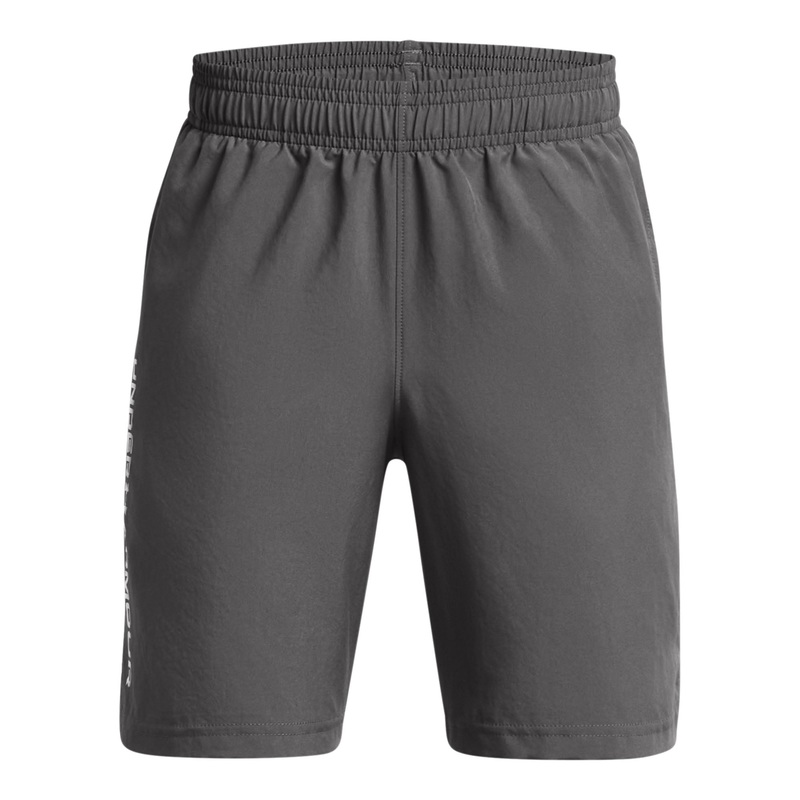 Woven Wordmark Shorts Junior|Castlerock/White|XSB 6-8Yr|SB 8-10Yr|MB 10-12Yr|LB 12-13Yr|XLB 13-15Yr
