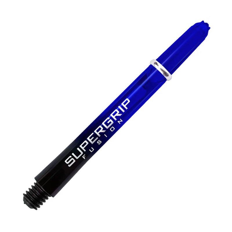 Supergrip Fusion Shafts|Black/Blue|Short|Medium