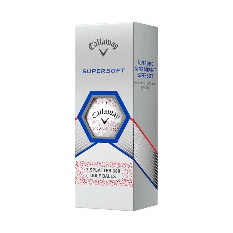Supersoft 23 Splatter Golf Balls