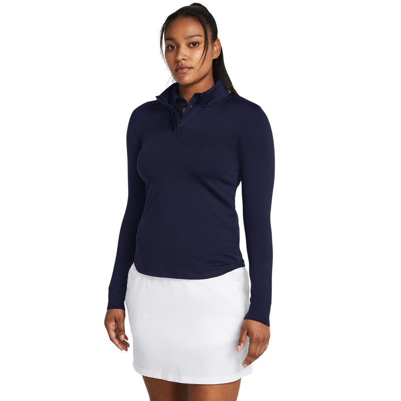 UA Playoff 1/4 Zip Womens|Midnight Navy|Small|Medium|Large