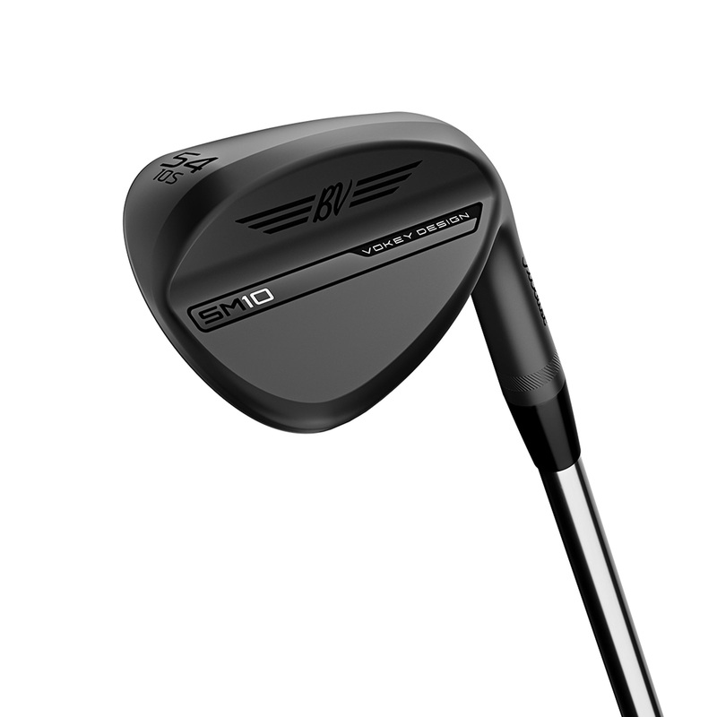 Vokey Design SM10 Wedge – Jet Black (Steel)