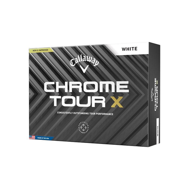 Chrome Tour X 24 Golf Balls|White|Dozen