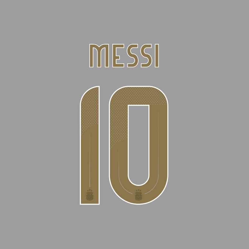Jnr – Messi 10 – Argentina 24 Away Set