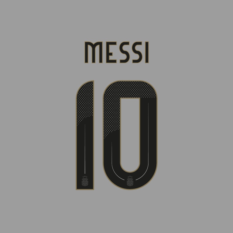 Jnr – Messi 10 – Argentina 24 Home Set