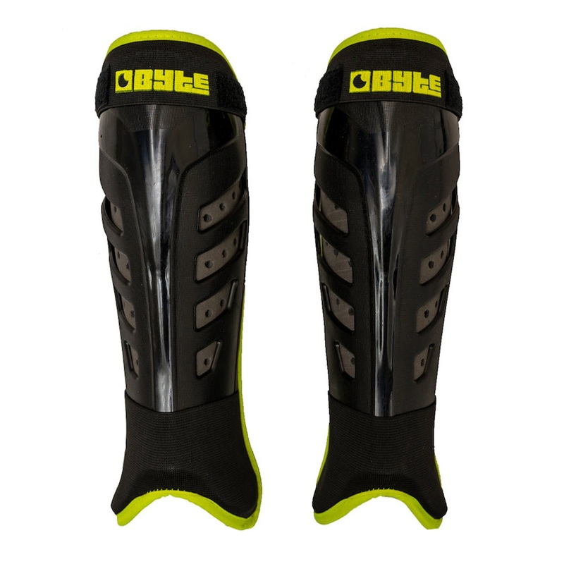 XR Shinguard|Black/Yellow|Small|Medium|Large