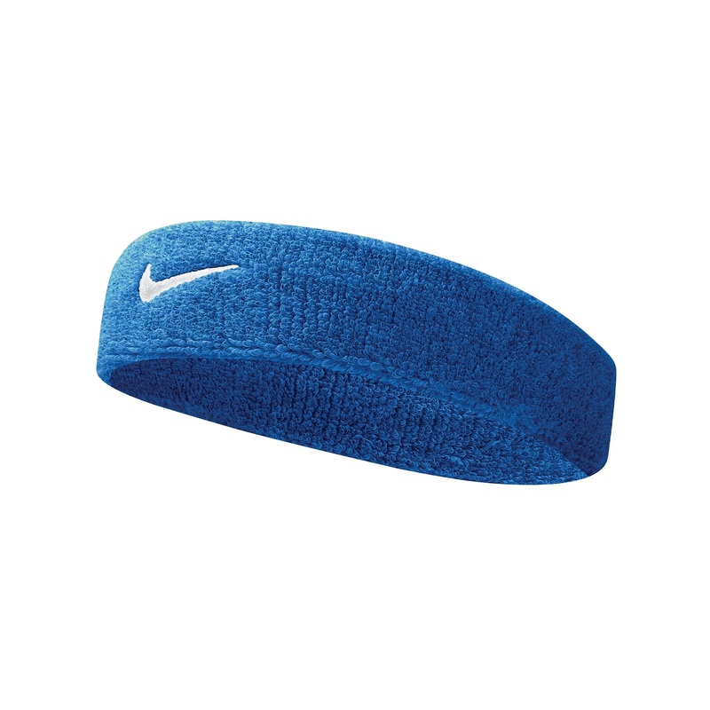 Swoosh Headband|Royal Blue/White|One Size