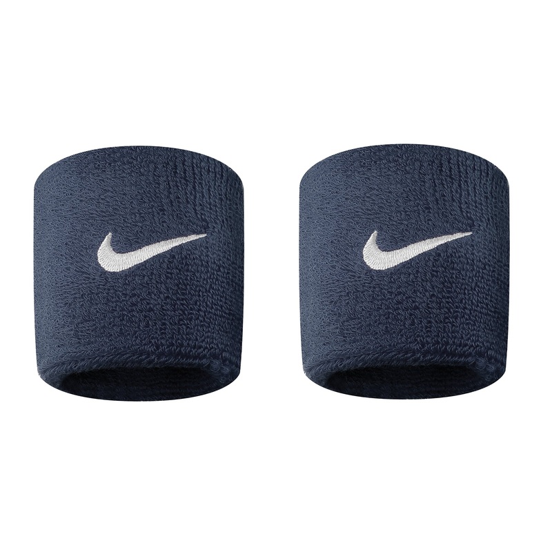 Swoosh Wristbands|Navy/White|One Size