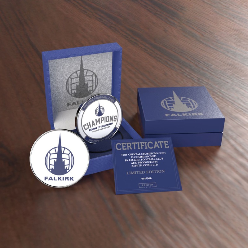 The Official Falkirk FC 23/24 Champions Coin