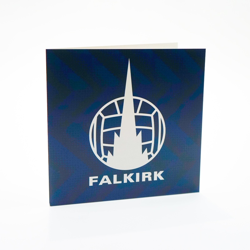 Falkirk Greetings Card|Navy|One Size