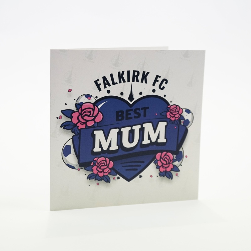 Falkirk Best Mum Rose Card|Navy|One Size