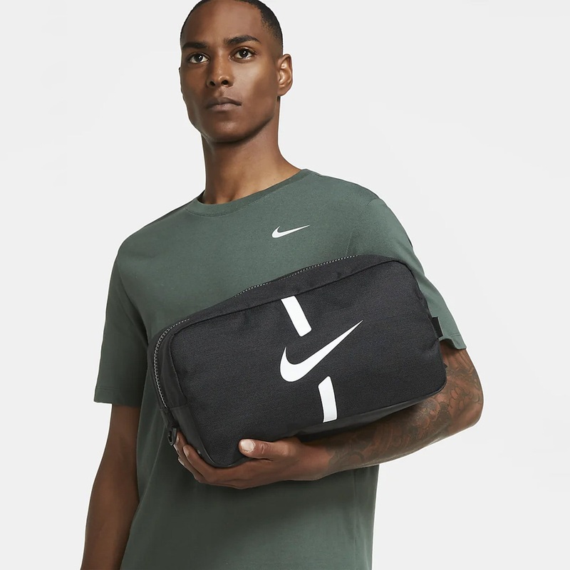Academy Shoebag|Black/Black/White|One Size