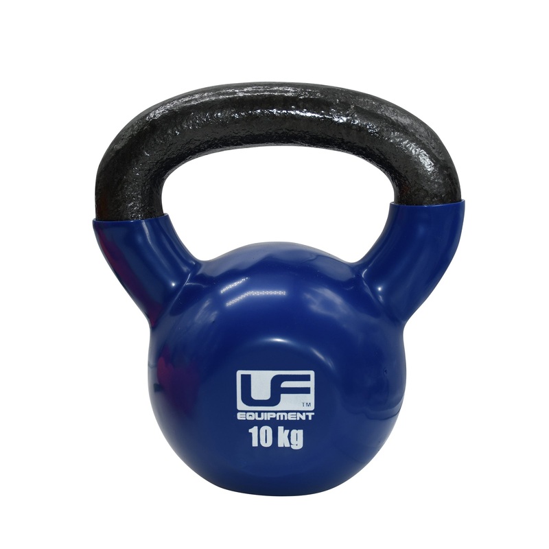 Vinyl Coated Cast Iron Kettlebell – 10KG