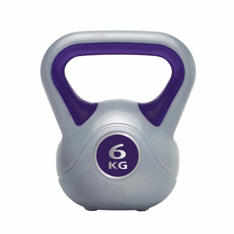 Vinyl Kettlebell – 6KG|Purple|6Kg