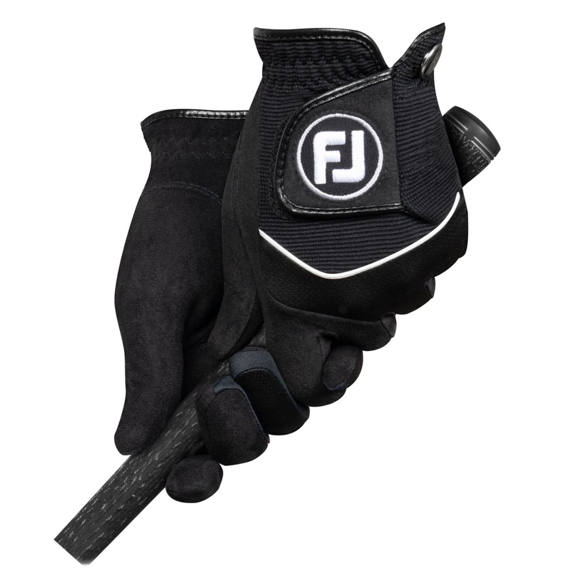 RainGrip Golf Gloves (Pair)|Black|Medium|Medium/Large|Large