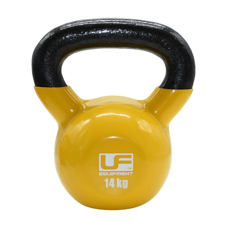 Vinyl Coated Cast Iron Kettlebell – 14KG