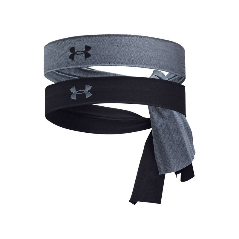 Women’s UA Mesh Headband|Gravel/Black/Black|One Size