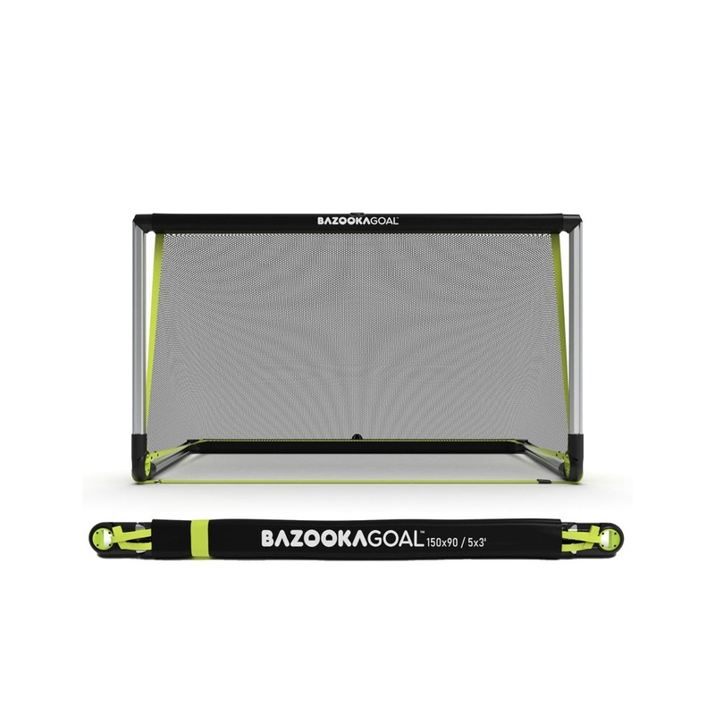 BazookaGoal Football Aluminium Goals (5′ x 3′)