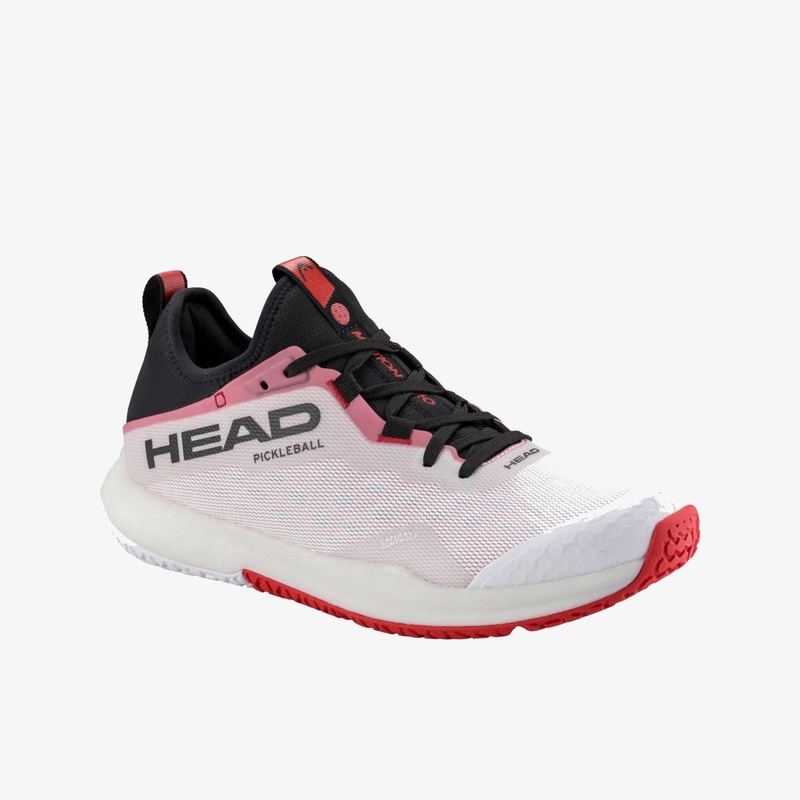 Motion Pro Pickleball Shoes|White/Red|UK7|UK7.5|UK8|UK9|UK10|UK11