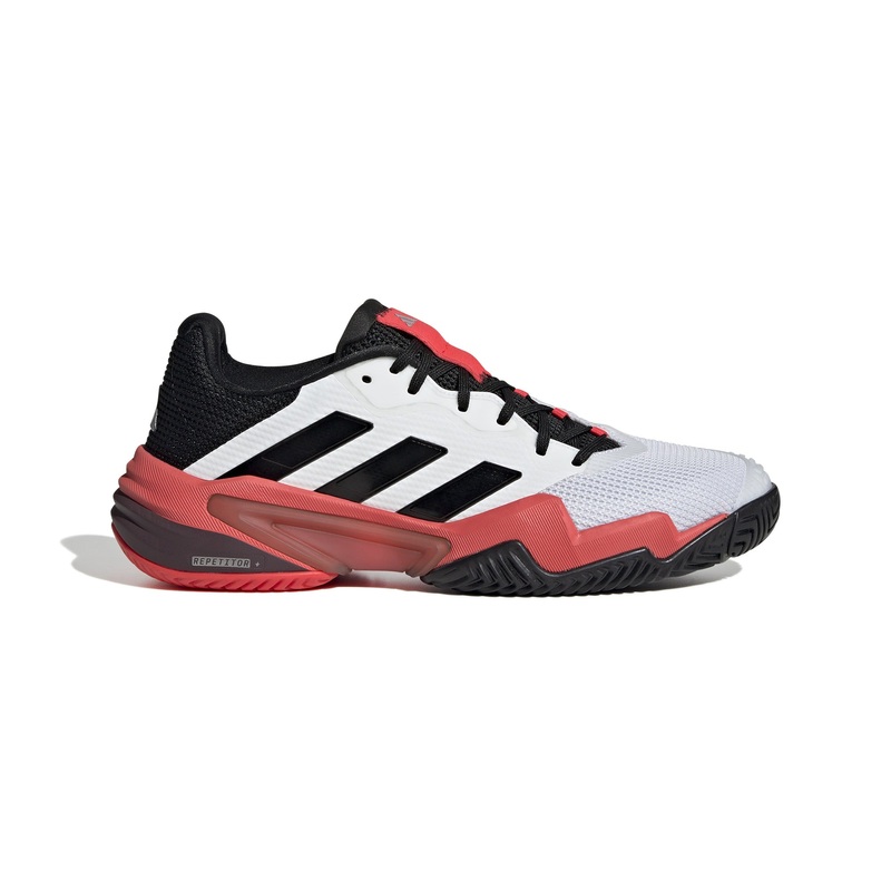 Barricade 13 Tennis Shoes|White/Black/Red|UK8|UK8.5|UK9|UK9.5|UK10|UK10.5|UK11