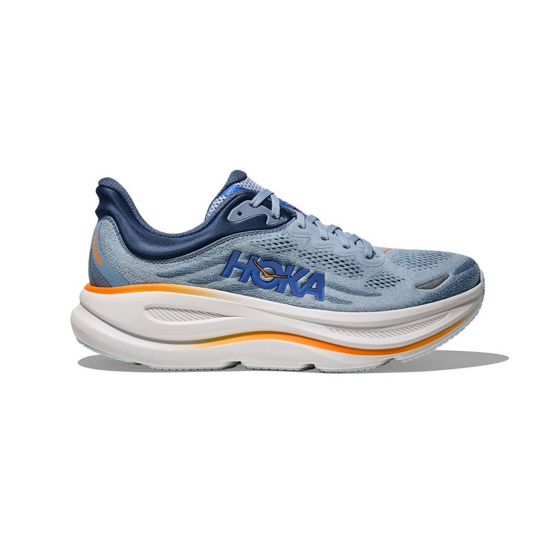 Bondi 9 Running Shoes|Drizzle/Downpour|UK6.5|UK7|UK7.5|UK8|UK8.5|UK9|UK9.5|UK10|UK10.5|UK11|UK11.5|UK12|UK12.5|UK13.5|UK14.5|UK15|Regular