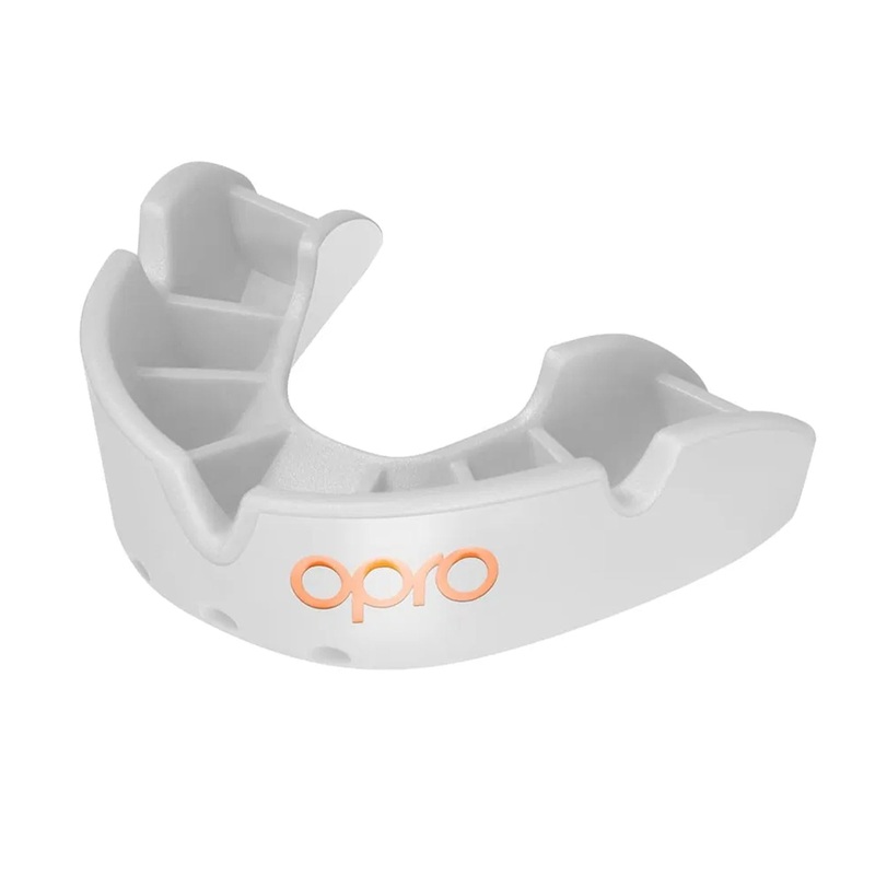 Self-Fit Bronze Gumshield|White|One Size