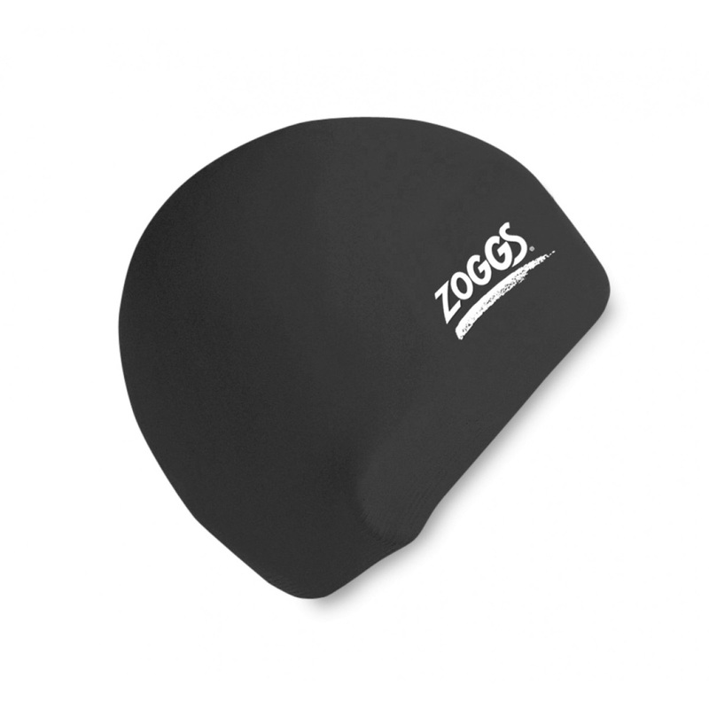 Silicone Swimming Cap|Black|Adult