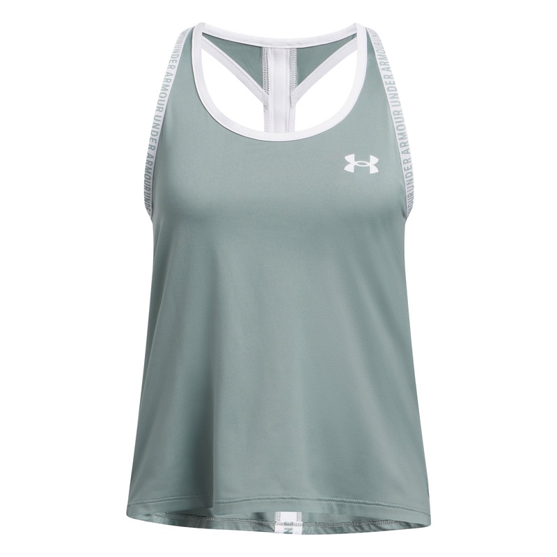 UA Knockout Tank Junior|Silica Green|YS 8-10Yr|YM 10-12Yr|YL 12-13Yr