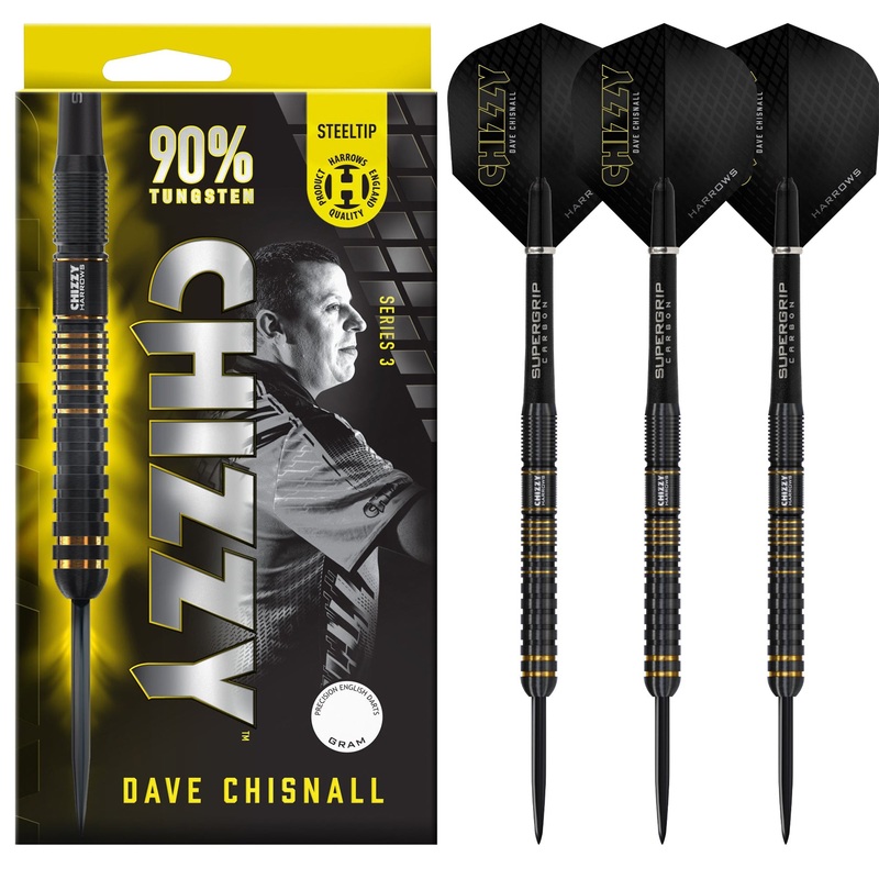 Chizzy Series 3 90% Tungsten Darts – Steel Tip Darts