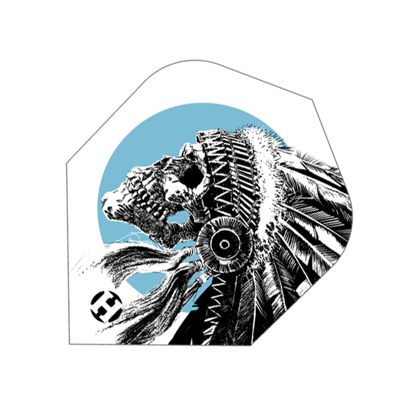 Prime Flights (Indian Skull)|White/Black/Blue|No 6