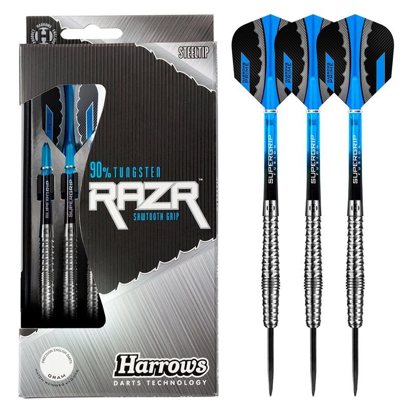 Razr Bulbous 90% Tungsten Darts – Steel Tip Darts
