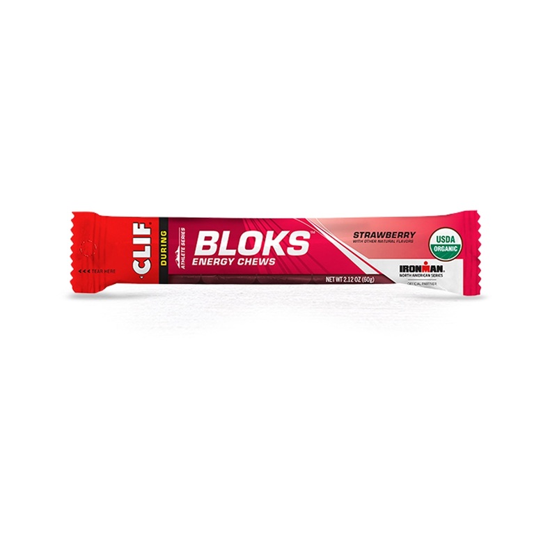 Bloks Energy Chews|Strawberry|One Size