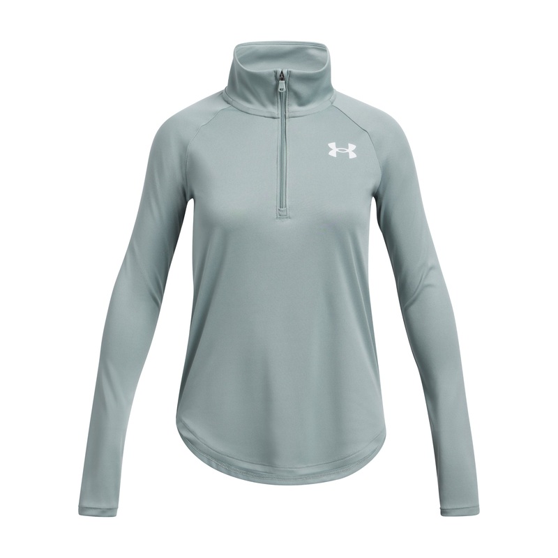 UA Tech Graphic Half Zip Top Junior