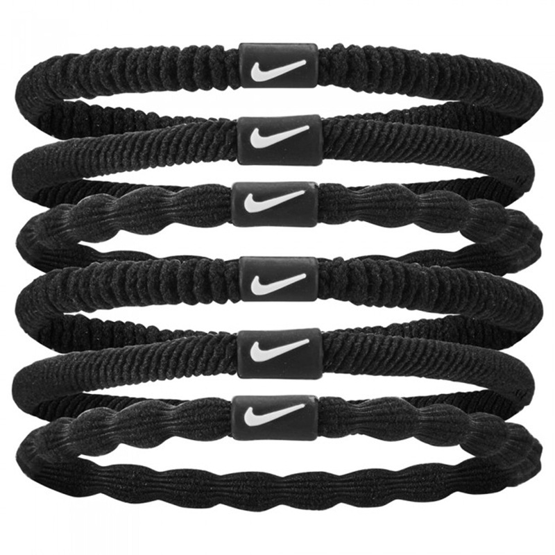 Flex Hair Tie 6PK|Black|One Size