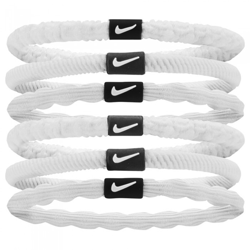 Flex Hair Tie 6PK|White|One Size