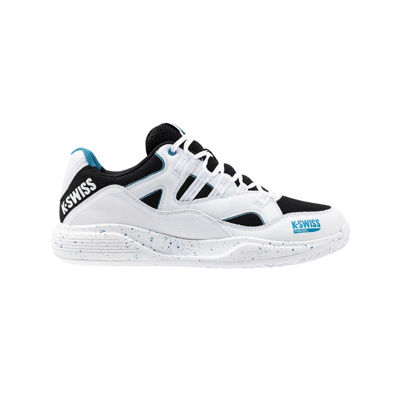 Tura Team Padel Shoes|White/Black/Blue Moon|UK7|UK8|UK9|UK9.5|UK10|UK10.5|UK11