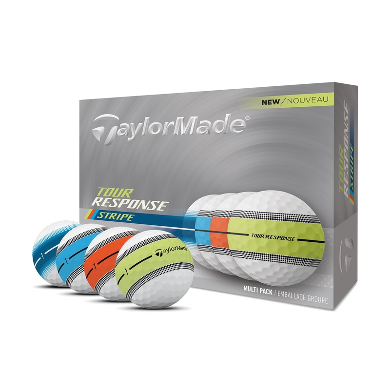 Tour Response Stripe Multi 2025 Golf Balls (Dozen)