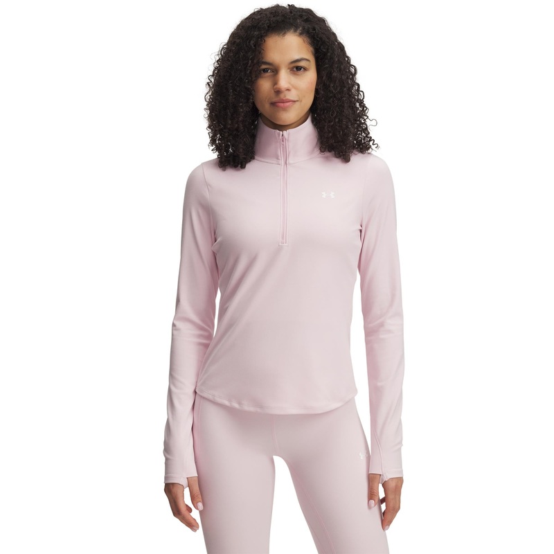 UA Motion 1/2 Zip Womens|Prime Pink|X-Small|Small|Medium|Large