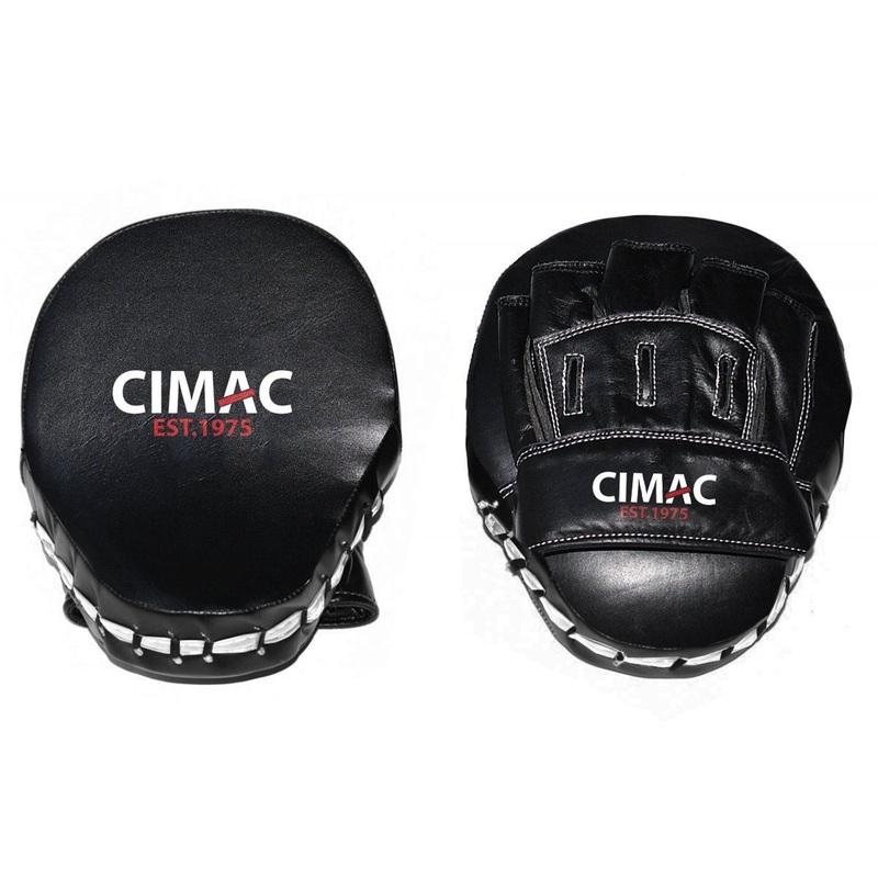 Cimac Curved Focus Mitts|Black|10in