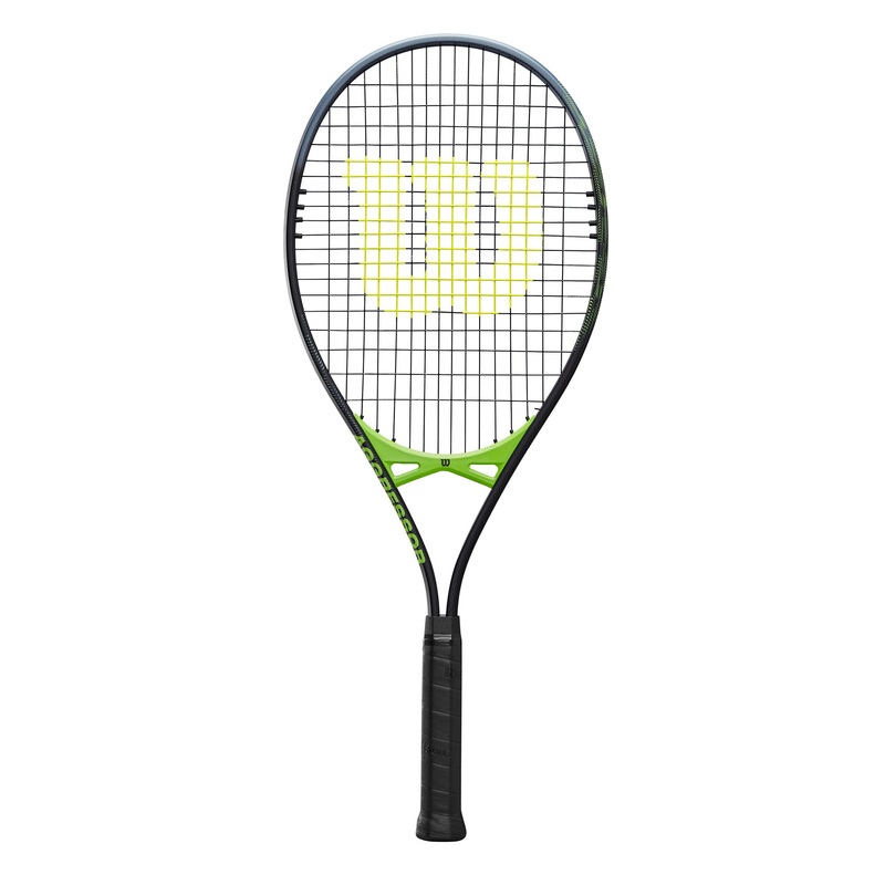 Aggressor Tennis Racket|Black/Green|L3