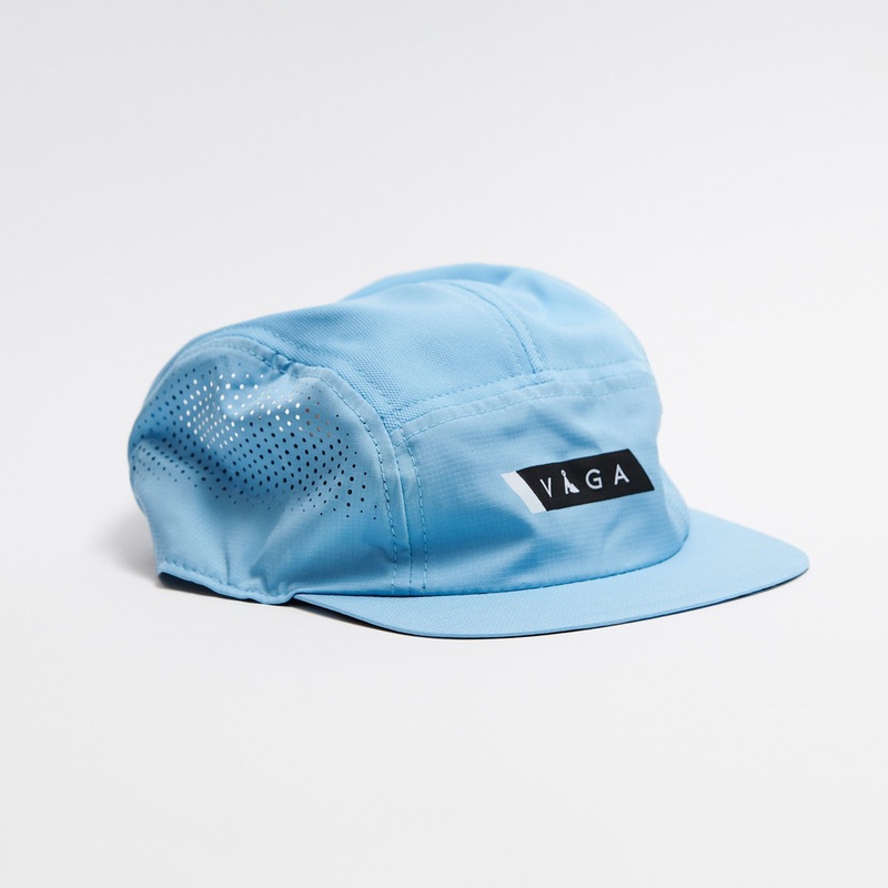 Feather Racing Cap|Neon Blue/Black|One Size