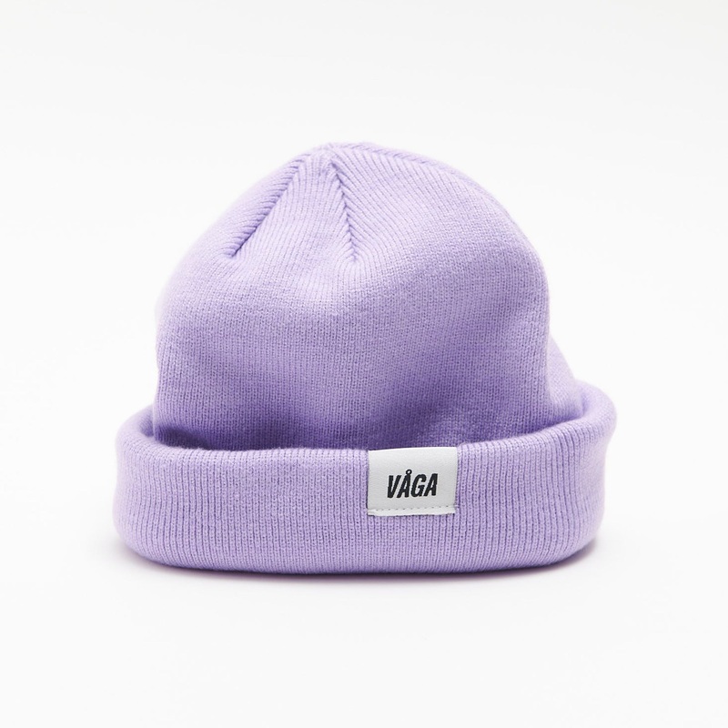 Fine Rib Beanie|Lilac|One Size