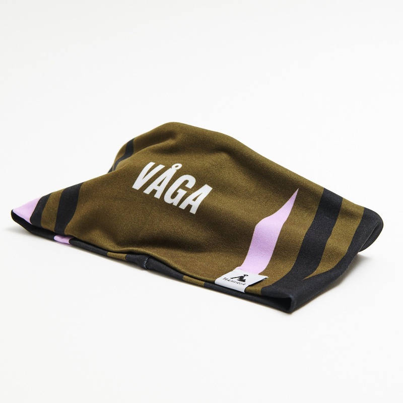 Running Headband|Black/Moss Green/Lilac|One Size