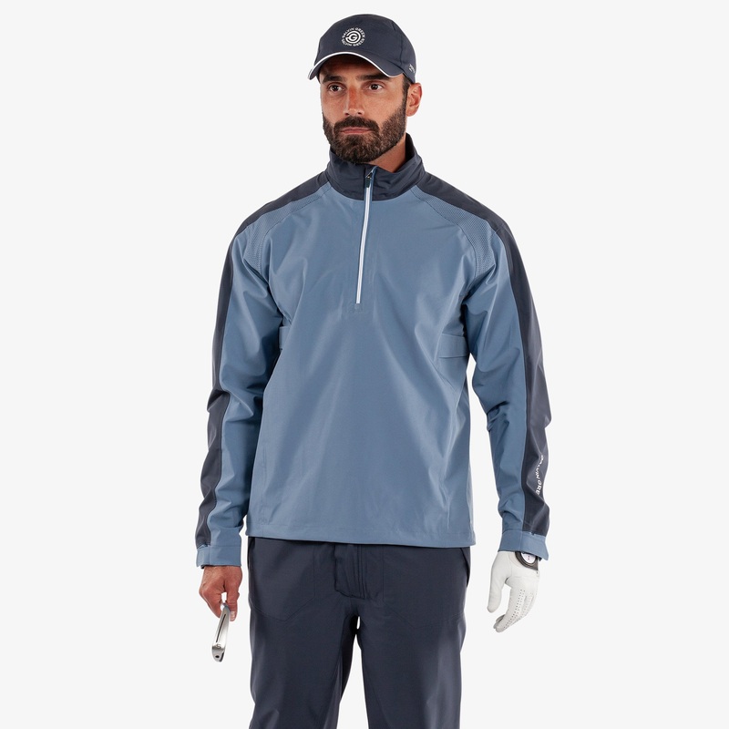 Adam Half Zip Golf Jacket|Moonlight Blue/Navy|Small|Medium|Large|X-Large|2X-Large