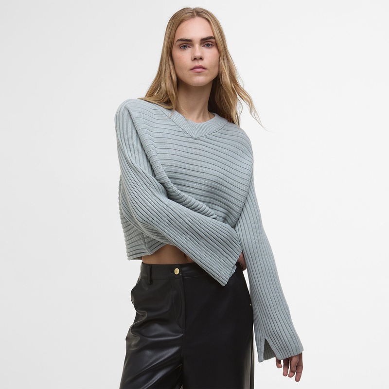 Zola Knitted Jumper Womens|Light Steel Blue|UK8|UK10|UK12|UK14