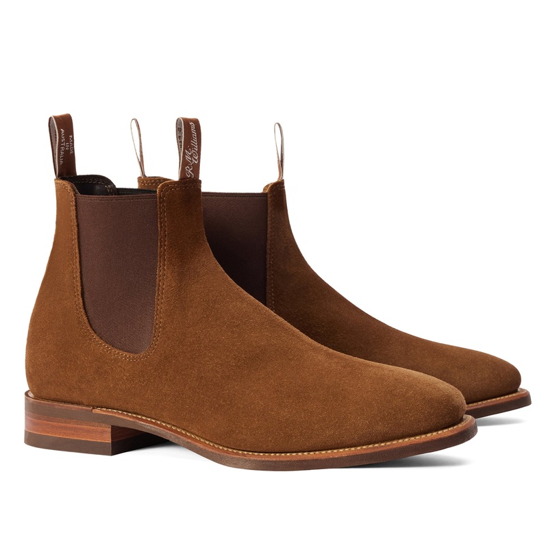 Suede Comfort Craftsman Boots|Cedar|UK7|UK7.5|UK8|UK8.5|UK9|UK9.5|UK10|UK10.5