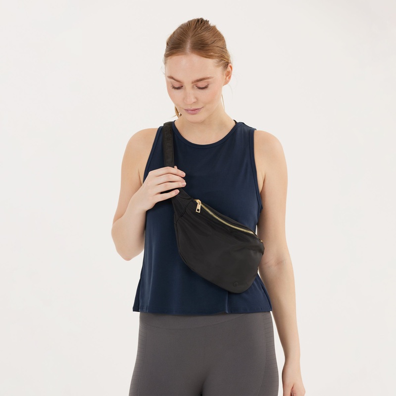 Gorluna Fitness Bum Bag|Black|One Size