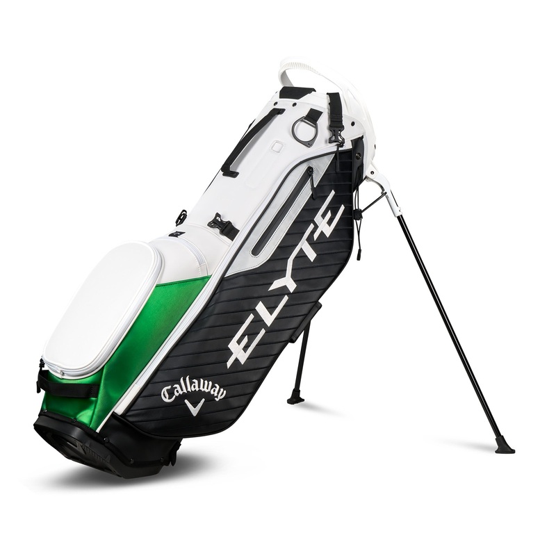 Elyte Staff Stand Bag|Black/White/Green|One Size